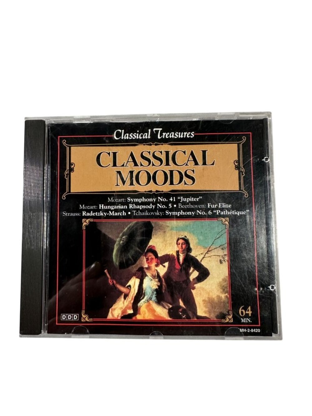 Classical Treasures Classical Moods CD Mozart Beethoven Strauss Brahms